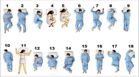 best sleeping positions