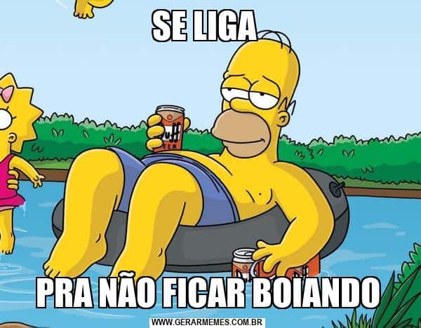 se liga pra não ficar boiando