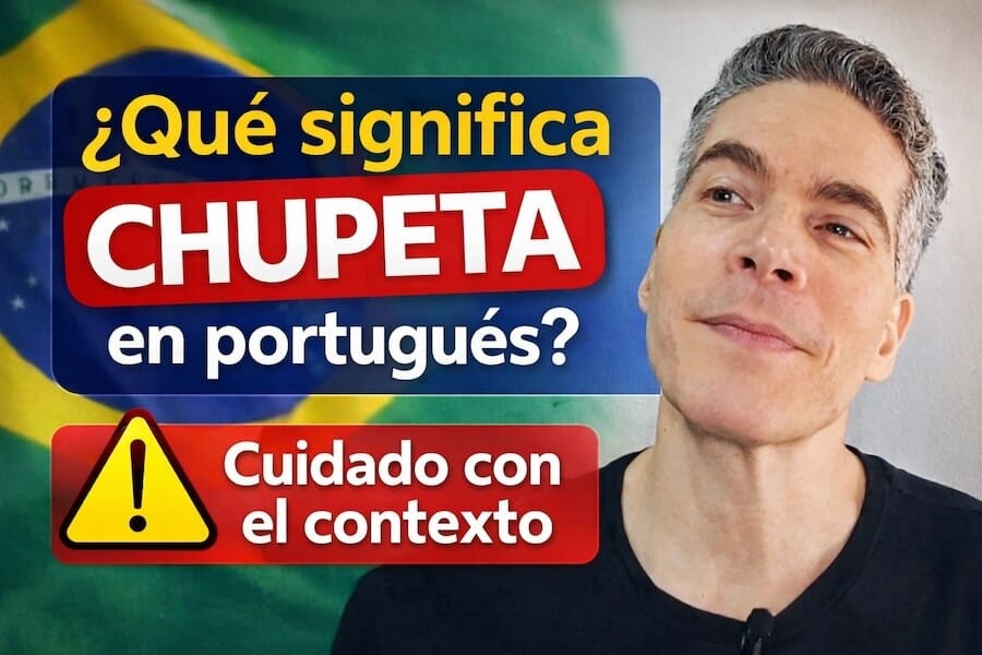 Chupeta en portugués: significados, jerga y doble sentido