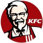 KFC logo — finger lickin good slogan mistranslated in China eat your fingers